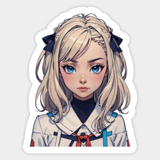 Blue Eyes Sticker